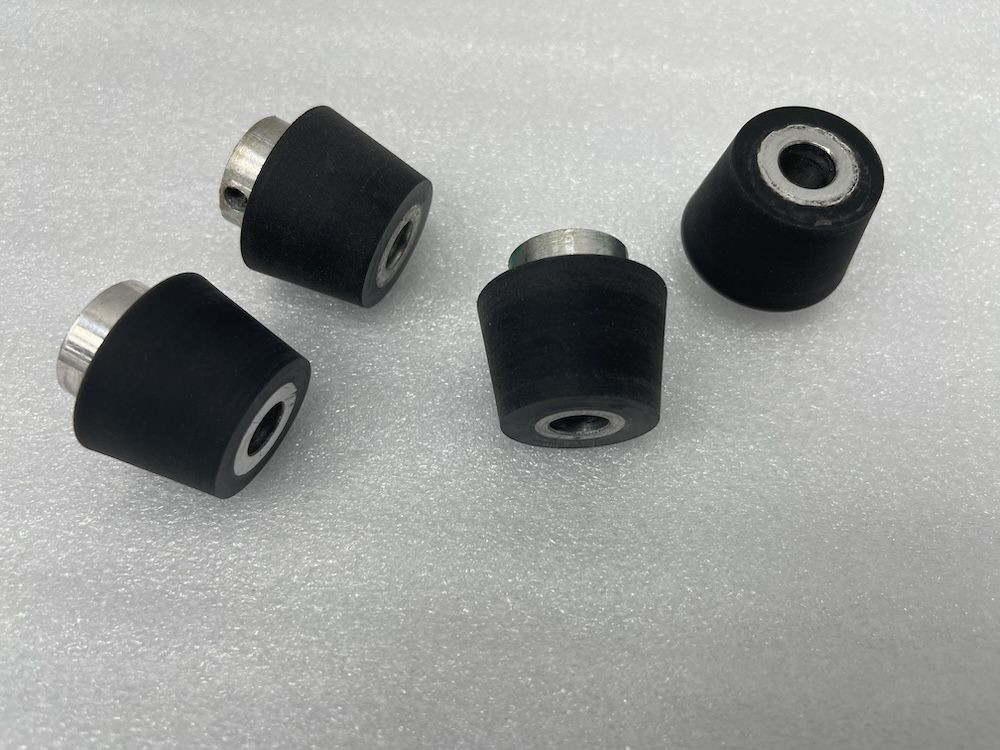 Custom Rubber Covered Wheel OEM Service – NBR/EPDM/Silicone Coating Available