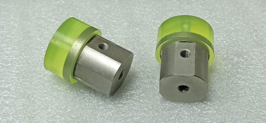 Factory Direct Polyurethane Roller Casting Bonding Service for Metal Parts | High Abrasion Resistance Custom Color