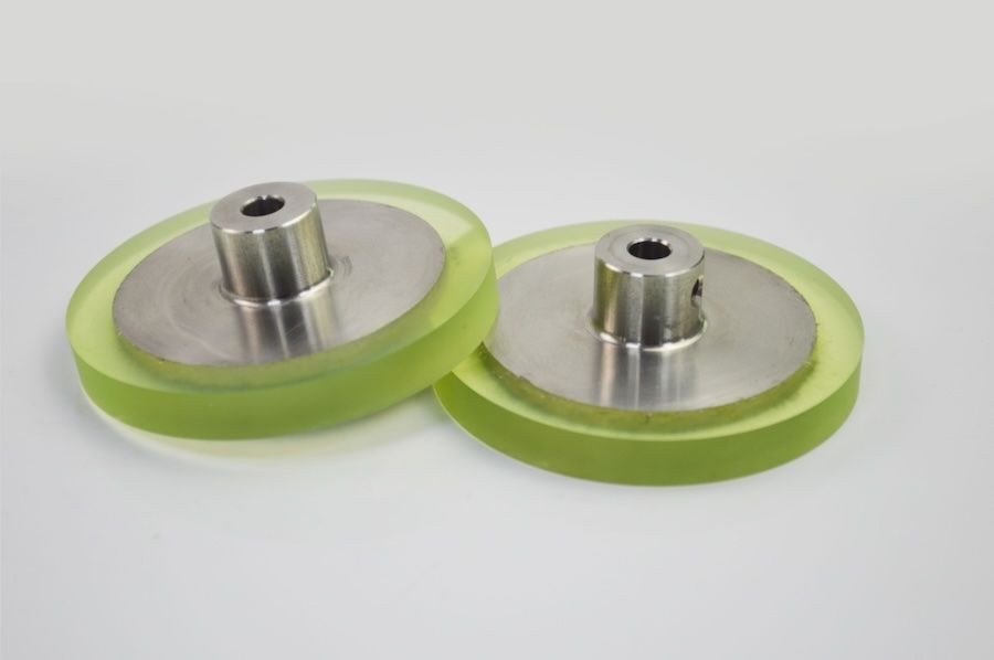 Factory Direct Polyurethane Roller Casting Bonding Service for Metal Parts | High Abrasion Resistance Custom Color