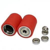 Custom Polyurethane (PU) Coated Wheels | Wear Resistant Loading Rollers for Industrial Use