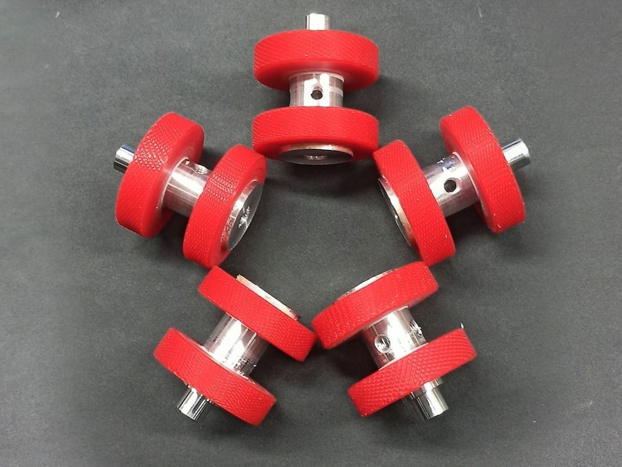 Factory Direct Polyurethane Roller Casting Bonding Service for Metal Parts | High Abrasion Resistance Custom Color