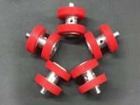 Factory Direct Polyurethane Roller Casting Bonding Service for Metal Parts | High Abrasion Resistance Custom Color